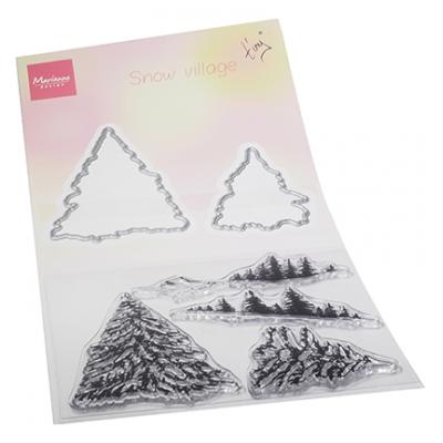 Marianne Design Clear Stamps und Dies - Tiny's Snow Village